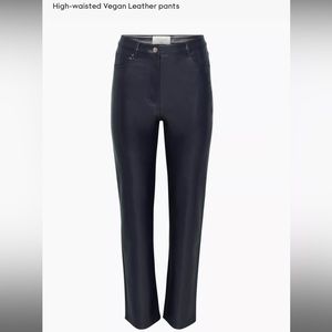 BNWOT Wilfred Vegan Leather Melina Pants